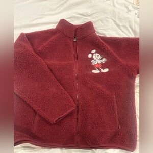 Disney Mickey Mouse Sherpa Jacket - NWT (New) XXL